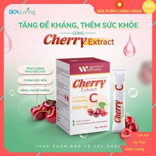 Thực phẩm bảo vệ sức khỏe Cherry Extract VitaminC