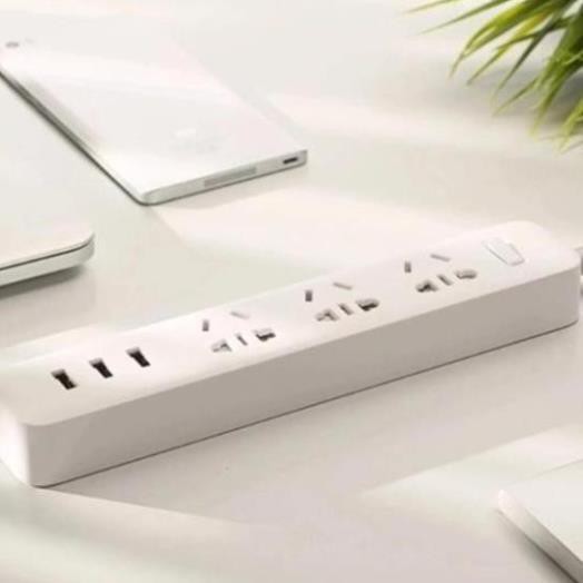 Ổ cắm xiaomi [HÀNG CHÍNH HÃNG] power strip thông minh, tích hợp 3 cổng USB - Bảo Hành 6 tháng