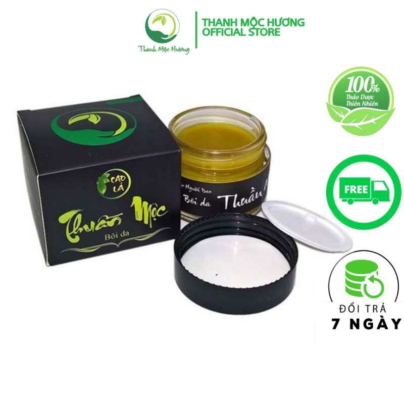 Cao lá bôi da Thuần Mộc 30gr, làm mềm da, dưỡng ẩm da khô, nứt nẻ