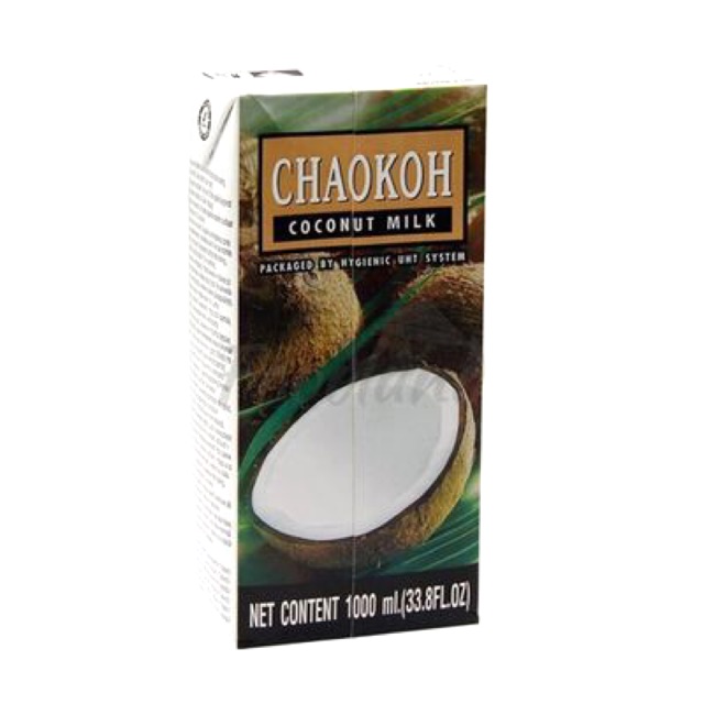 Nước cốt dừa Chaokoh hộp 1 lít hàng nhập khẩu
