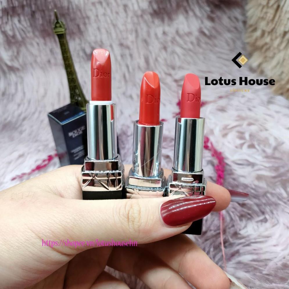 Son Dior Rouge Dior mini 1.5g mềm mại tự tin vô cùng sang chảnh | BigBuy360 - bigbuy360.vn