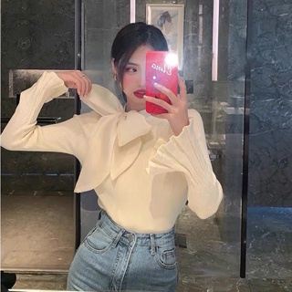 Áo len cổ nơ [ order taobao nhắn tin trước khi đặt đơn ]