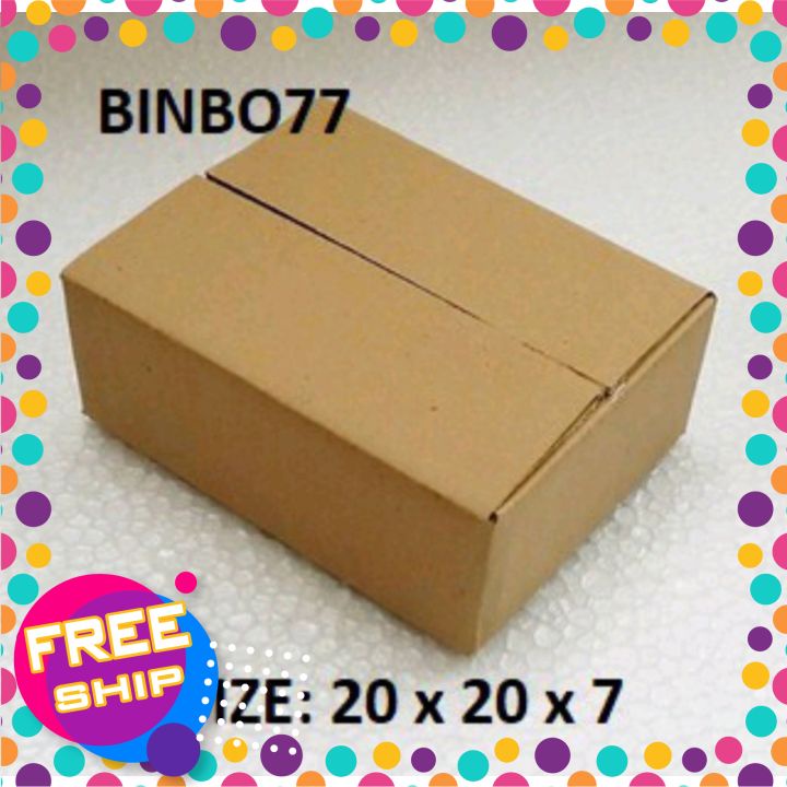 20x20x7 Bộ 10Thùng Carton(2.5k/thùng