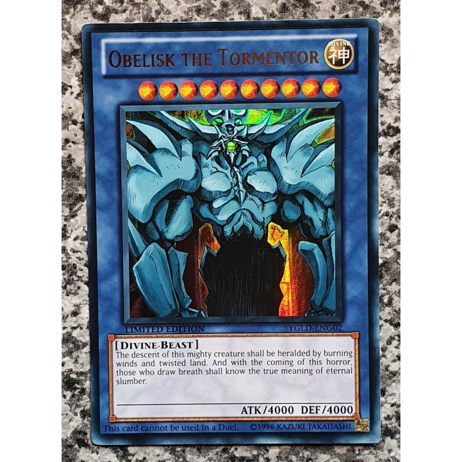 Bài Yugioh - Obelisk The Tormentor LC01 YGLD