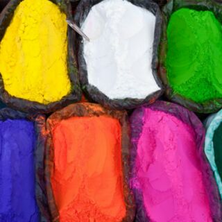 Màu đèn cầy ( đỏ, vàng, cam, xanh dương, xanh lá, tím, đen)