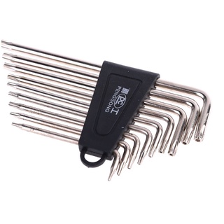 9 Pcs Hex for Key Wrench Sets Torx L Shape Repair Tool Screwdriver Tool Set Usef