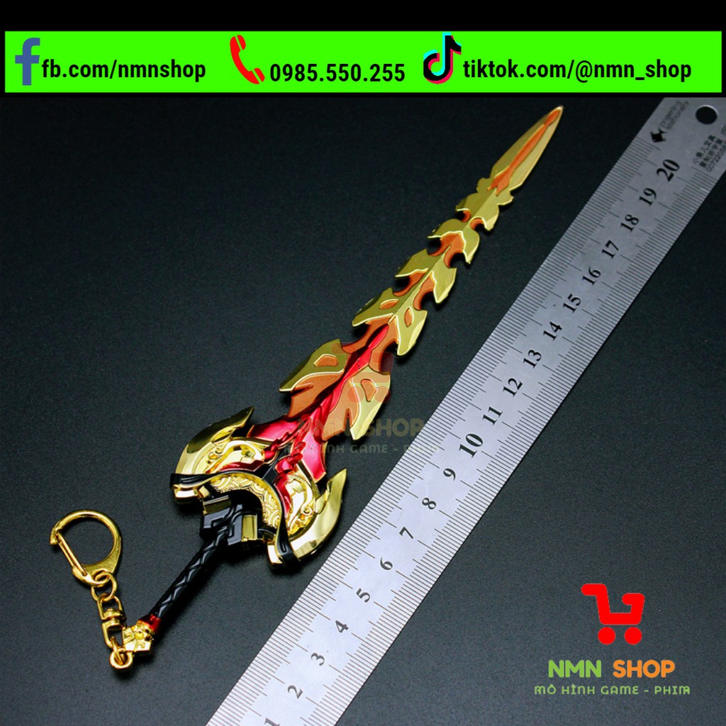 Mô hình game Genshin Impact - Serpent Spine 21cm