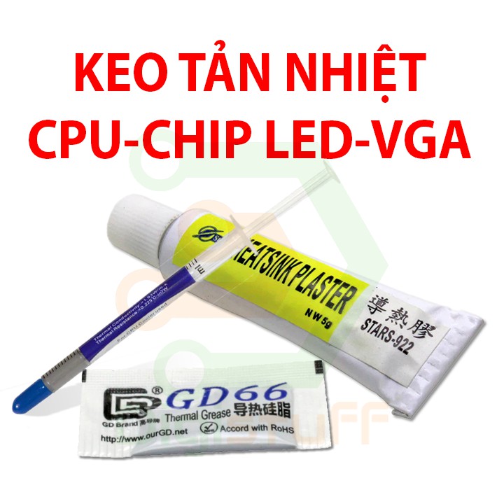 Keo tản nhiệt cho CPU chip LED VGA