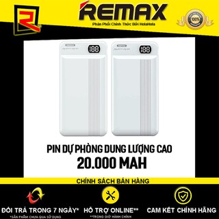 Pin Dự Phòng 20000mah Remax RPP-106 Fizi Series (Trắng)
