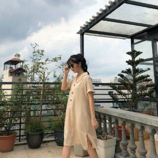 VÁY SƠ MI DÁNG SUÔNG CỰC XINH