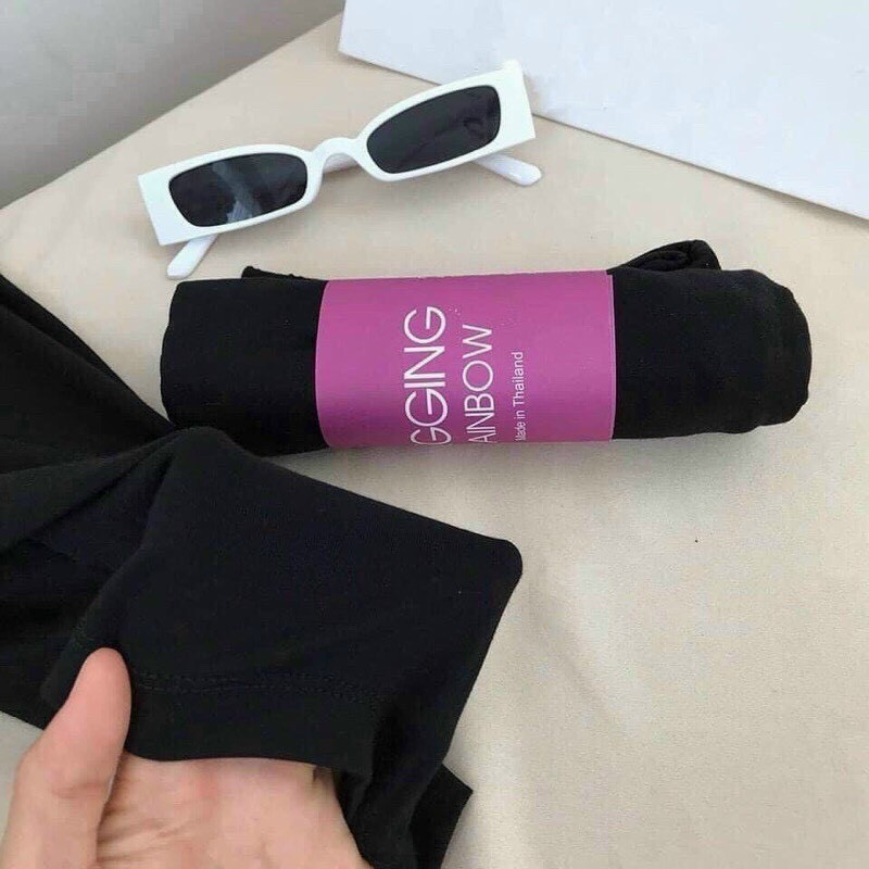 Quần legging lửng [XẢ LỖ LẤY TƯƠNG TÁC] Choobe cạp chun vải cao cấp thun ngố nữ co giãn tốt dáng ôm MeowShop1988