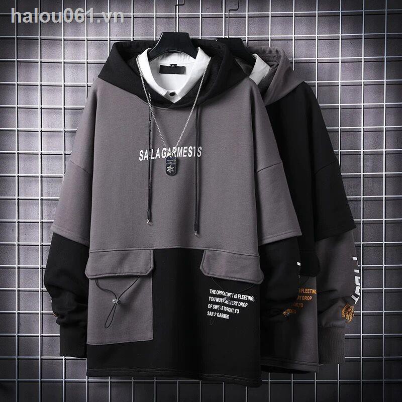 Áo Hoodie Dáng Rộng Có In Hình Thời Trang Cao Cấp Cho Nam
