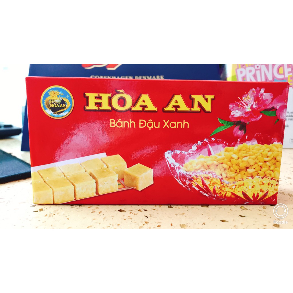 Bánh đậu xanh HOÀ AN chính hãng hộp 200g