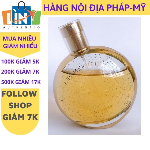 [Mẫu thử 5ml-10ml] Nước hoa nữ Hermes L'ambre des Merveilles tự tin trầm ấm sang trọng quí phái