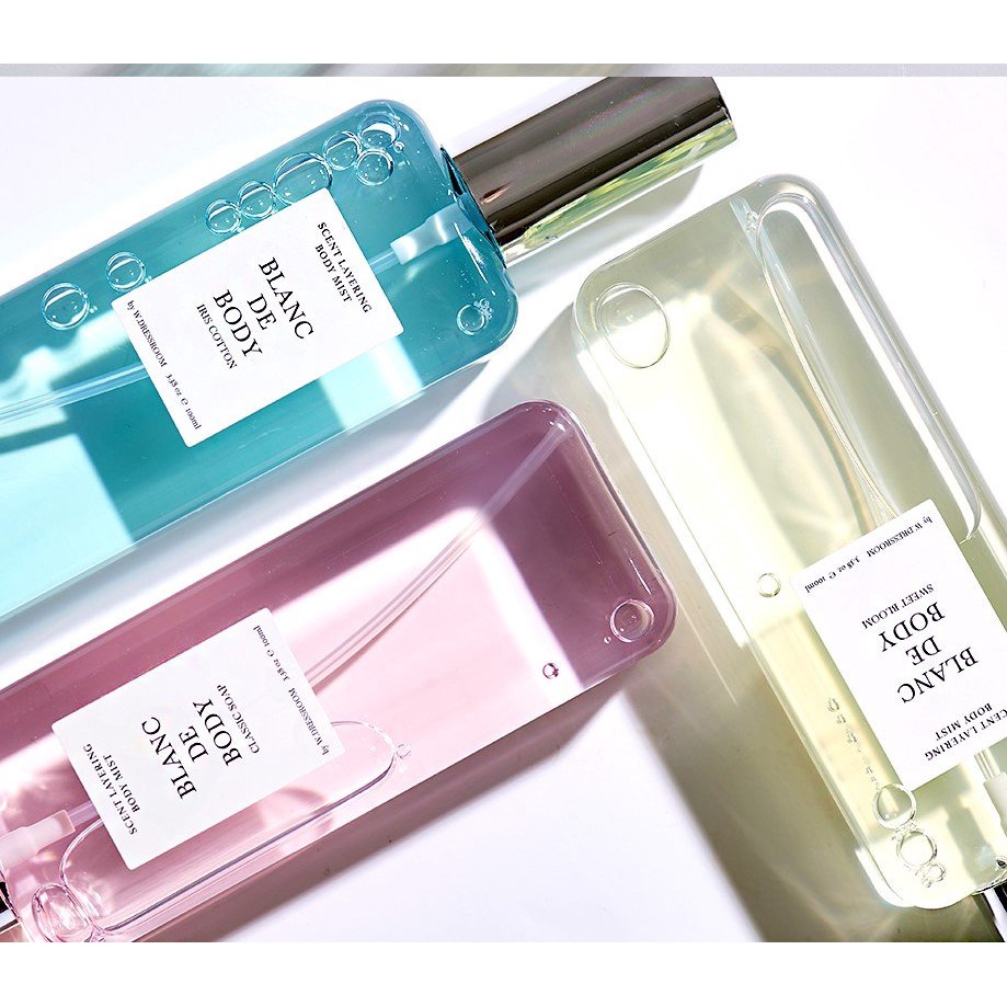 Nước hoa xịt thơm toàn thân W.Dressroom Blanc De Body Scent Layering Body Mist 100ml - Ninishop