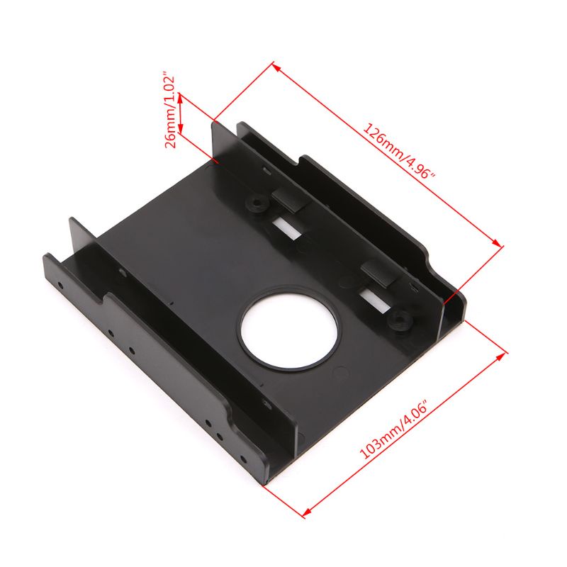 Khay Đựng Ổ Cứng SSD HDD 2.5 &quot;Sang 3.5&quot; Chất Lượng Cao
