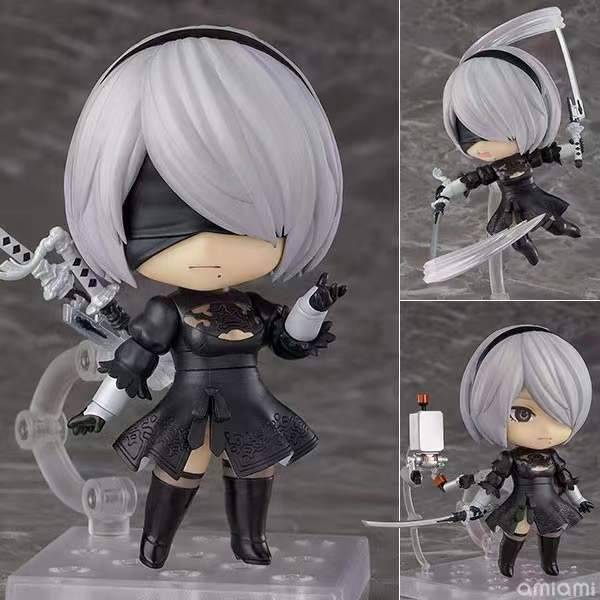 Mô Hình Búp Bê Nhân Vật Jason NieR Automata YoRHa N0 2 Loại B 2B Dùng Trang Trí