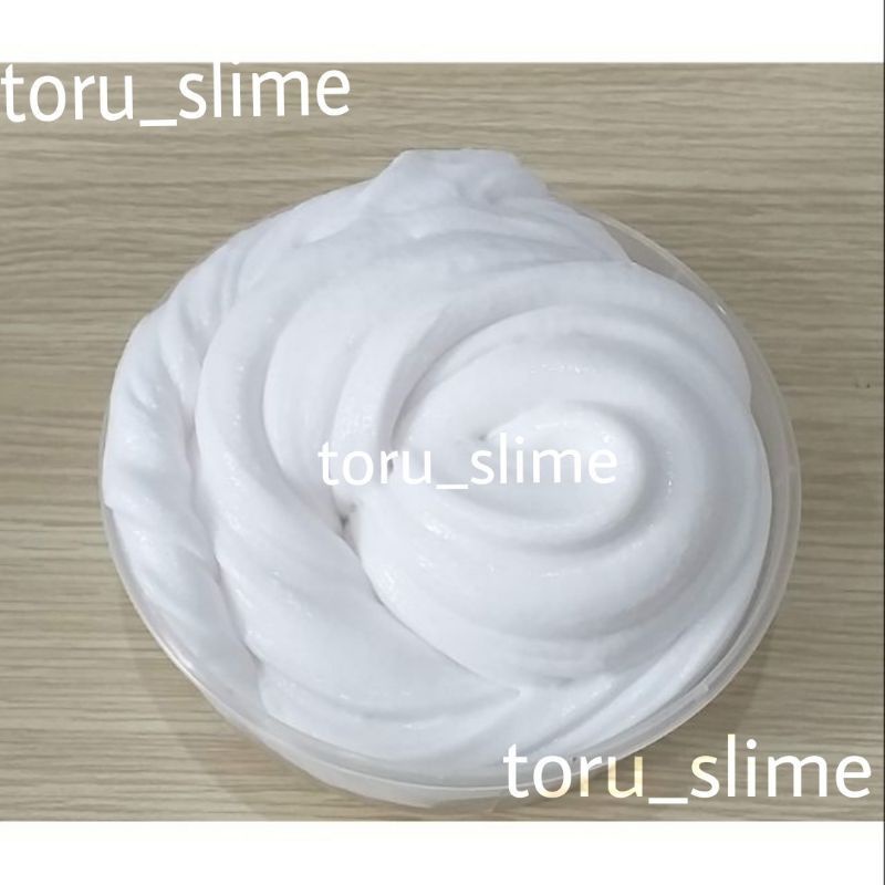 Slime Basic trắng túi zip 500g toru_slime