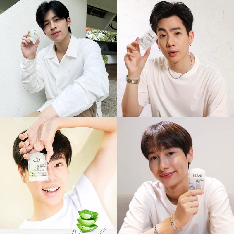 Lăn Nách Đá Khoáng Thiên Nhiên DeoKlear BrightWin Thái Lan Chính Hãng