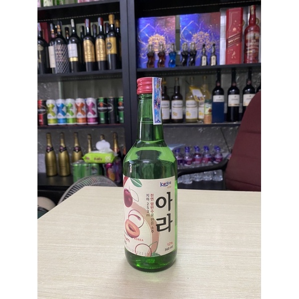 Soju Hàn Quốc Korice 360ml-Vị Mận