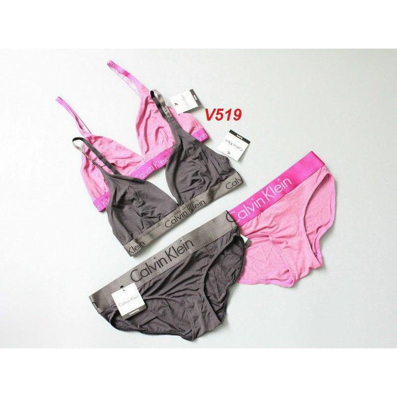 Bộ đồ lót.Ck cotton 2 dây không gọng chất đẹp hàng cao cấp | BigBuy360 - bigbuy360.vn