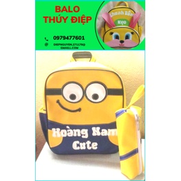 BALO-Túi Sach-Cặp Sách thêu tên cho bé đi học cấp 1