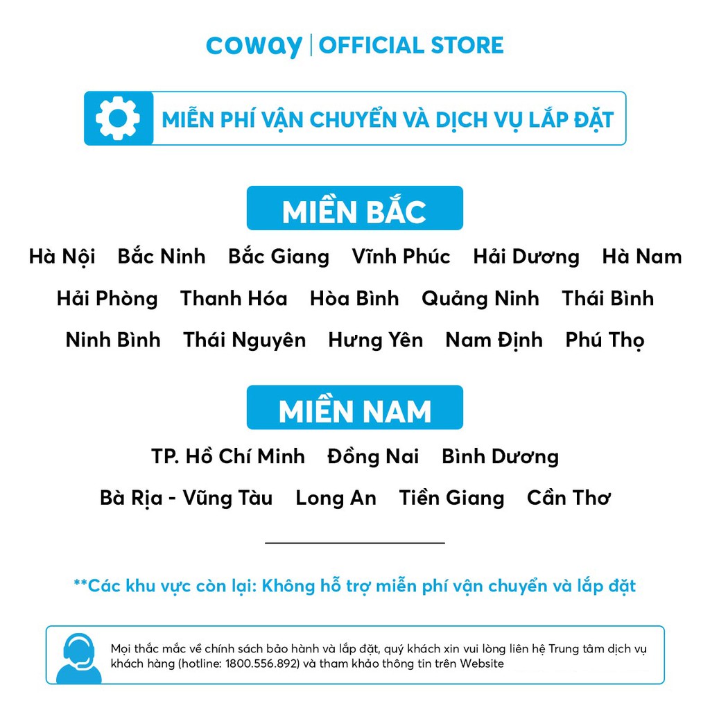 Máy lọc nước Coway Nadi P-300L