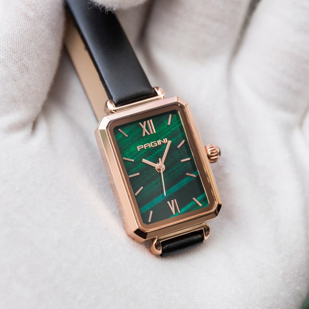 Đồng Hồ Nữ PAGINI PA6624 Mặt Chữ Nhật Dây Da Cao Cấp Mặt Kính Chống Xước, Chống Nước Tặng Kèm Pin - BH Hãng 12 Tháng | BigBuy360 - bigbuy360.vn