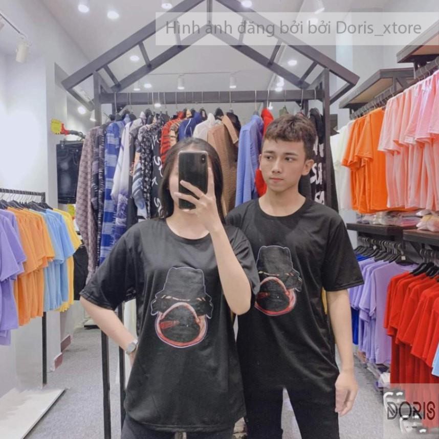 Áo Thun Tay Lỡ💥Áo Phông Tay Lỡ Dáng Unisex Form Rộng Phong Cách Ulzzang Hình Chó Pug Xiga Doris_xtore