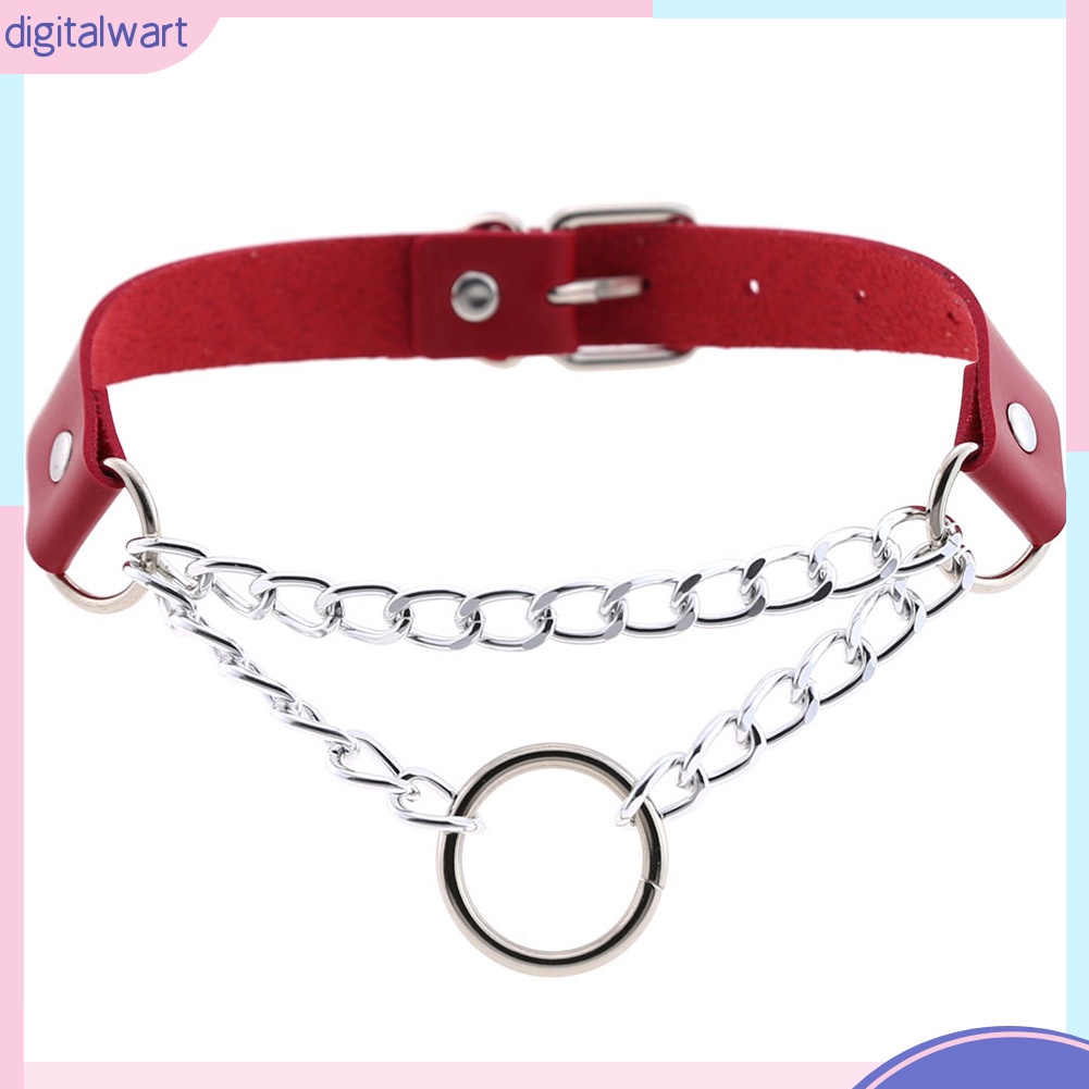 Vòng Cổ Choker Giả Da Thời Trang Cá Tính Cho Nam / Nữ