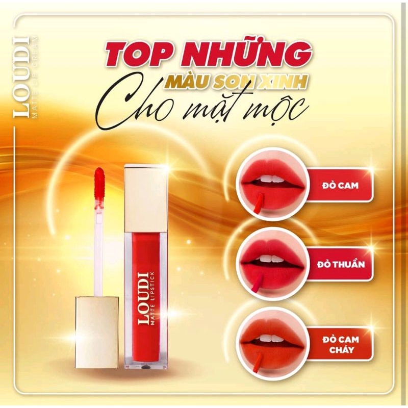 SON KEM LOUDI HỒNG DÂU_SON 12 MÀU LÂU TRÔI