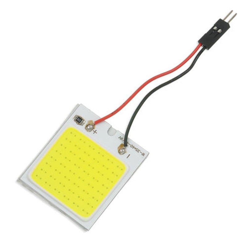 Bộ 5 Đèn LED 48 SMD T10 4W COB 12V Ánh Sáng Trắng Chất Lượng Cao
