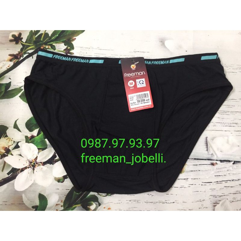 Quần lót nam Freeman 6040,6050 size thường + size đại cotton lụa[ hình thật + video