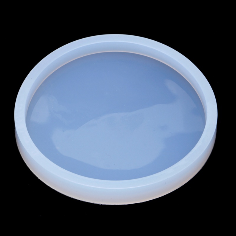 Khuôn Silicone Làm Đế Lót Ly Hình Tròn 9cm / 3.54inch DIY