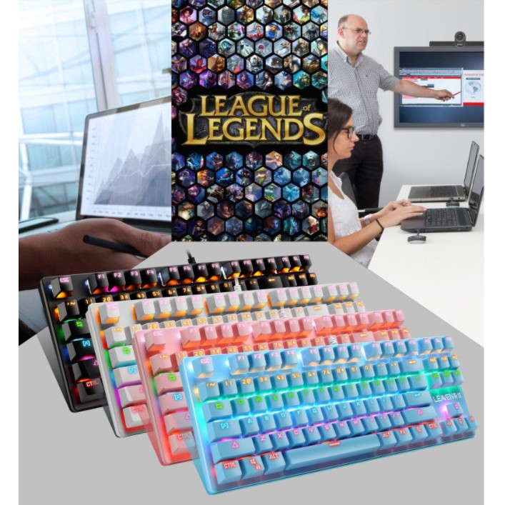 Bàn Phím Cơ Máy Tính Crack K2 PRO Led RGB 10 Chế Độ Khác Nhau, Chơi Game Dùng Văn Phòng Cực Đã | BigBuy360 - bigbuy360.vn