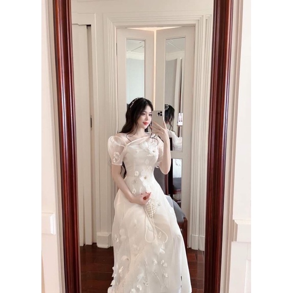 Áo dài thiết kế cao cấp 023 ÁO DÀI THANH PHONG