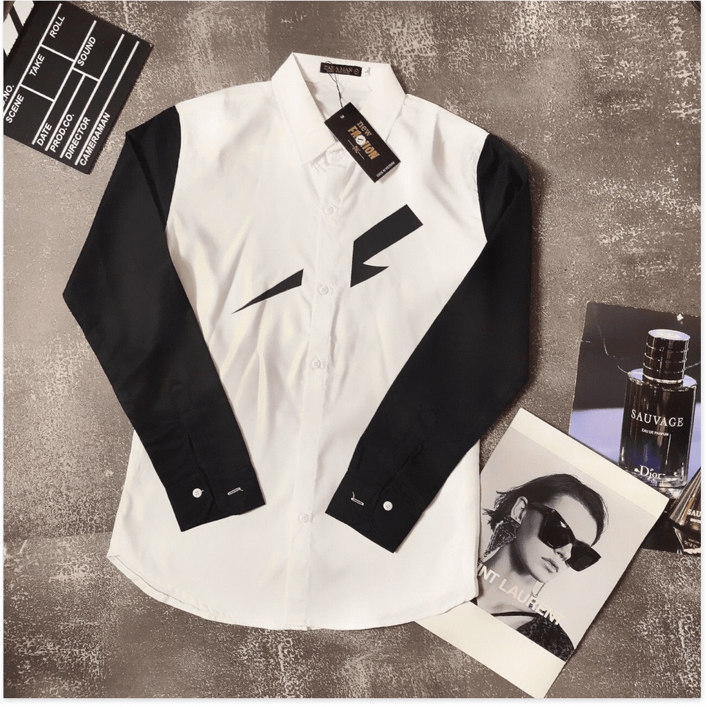 Áo sơ mi 3D DÀI TAY PHỐI ĐỒ CỰC ĐẸP , THỜI TRANG PHONG CÁCH KOKO MI FASHION