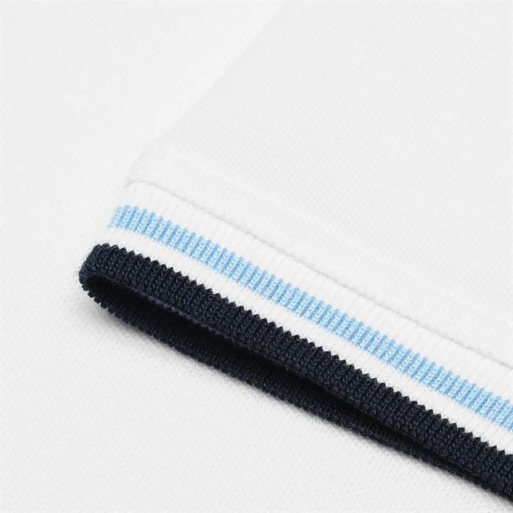 [Hàng có sẵn] - Áo thun polo Pierre Cardin viền tương phản màu trắng | BigBuy360 - bigbuy360.vn