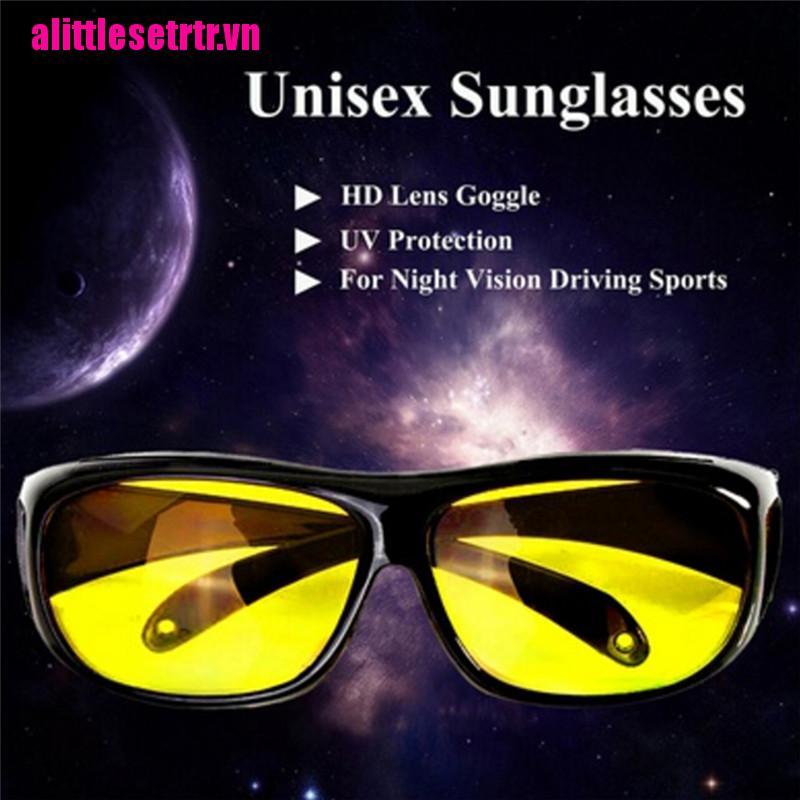 【mulinhe】Unisex HD Night Vision Driving Sunglasses nice Over Wrap Around Glass | BigBuy360 - bigbuy360.vn