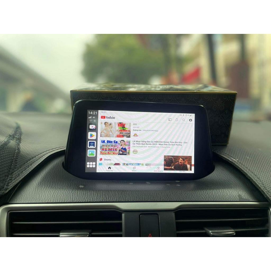 Combo Carplay, Box android cho xe Mazda, Biến màn zin thành màn Android cho xe Mazda 2015 trở lên