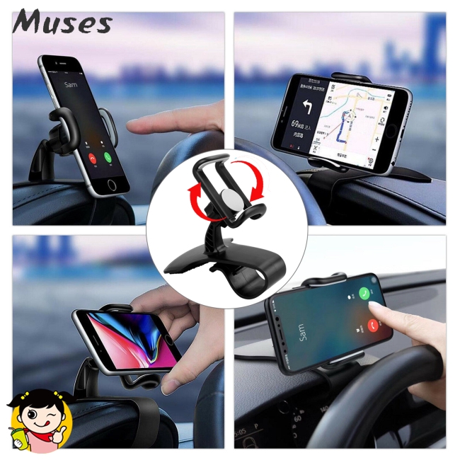 Muse07 Chân đế giữ điện thoại , GPS , gắn trong xe hơi