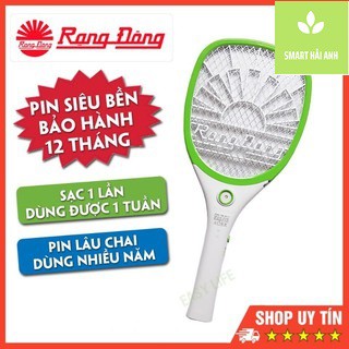 Vợt bắt muỗi Rạng Đông cao cấp 2021