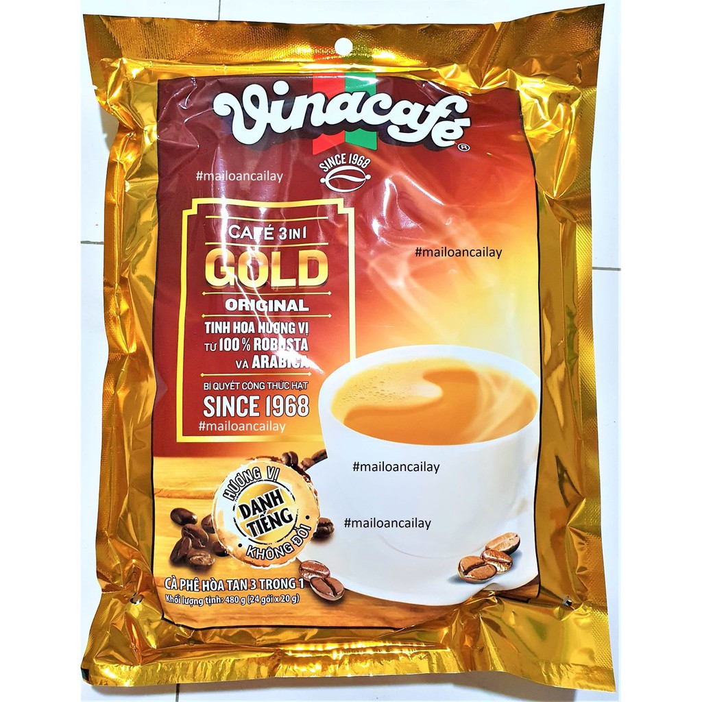 Cà phê hòa tan Vinacafe bịch 480g