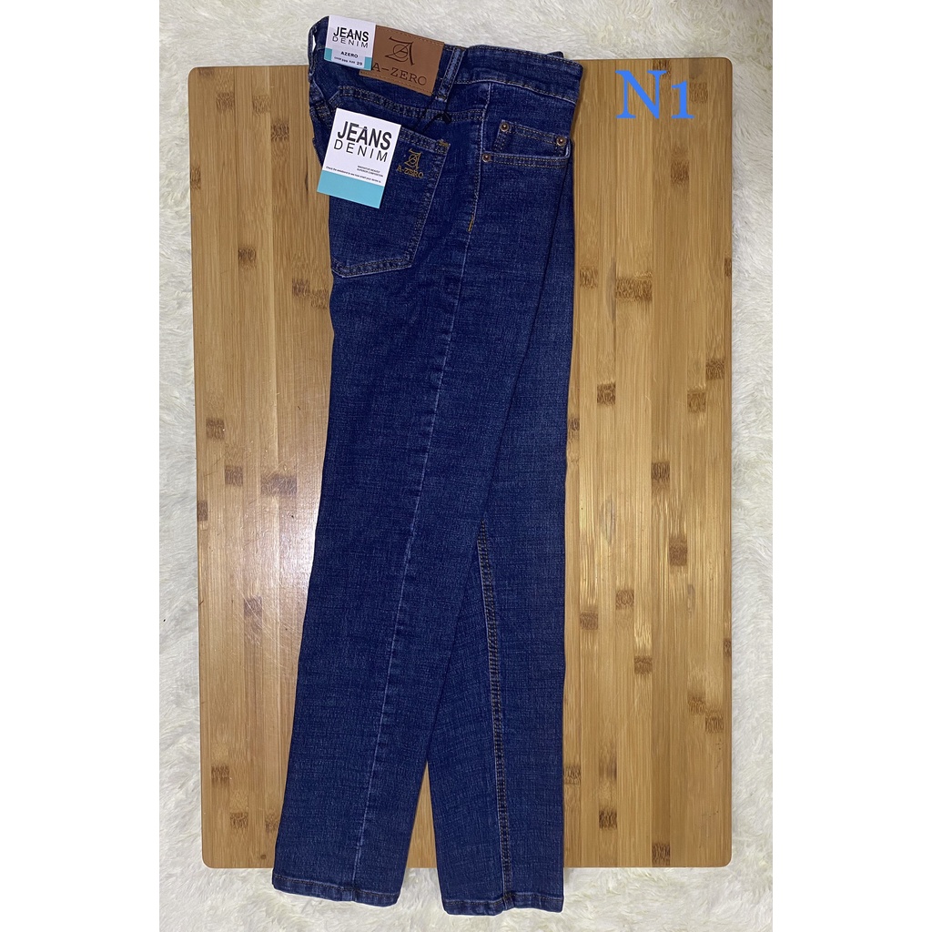 Quần jeans Nam cao Cấp DEMIN  Vải dày và co giãn nhiều. đặt biệt không ra màu và phai màu