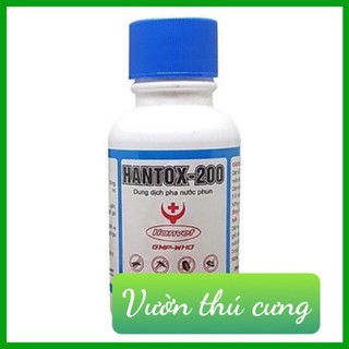 HANTOX 200 (NẮP XANH) - DUNG DỊCH PHA NƯỚC DIỆT VE BỌ CHÉT GHẺ RUỒI MUỖI