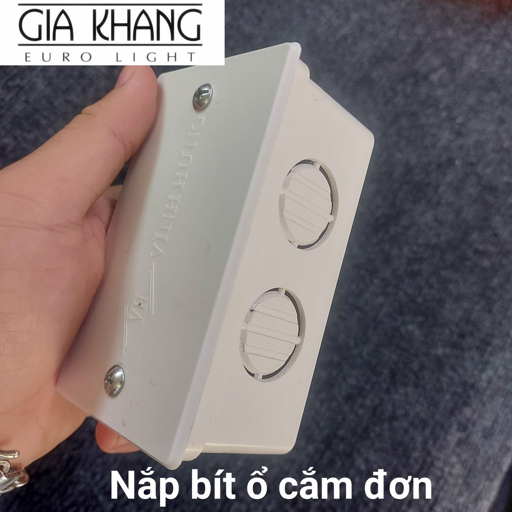 MẶT BÍT CHE ĐẾ NỔI ĐẾ ÂM ĐIỆN NHỰA ABS CHỐNG CHÁY