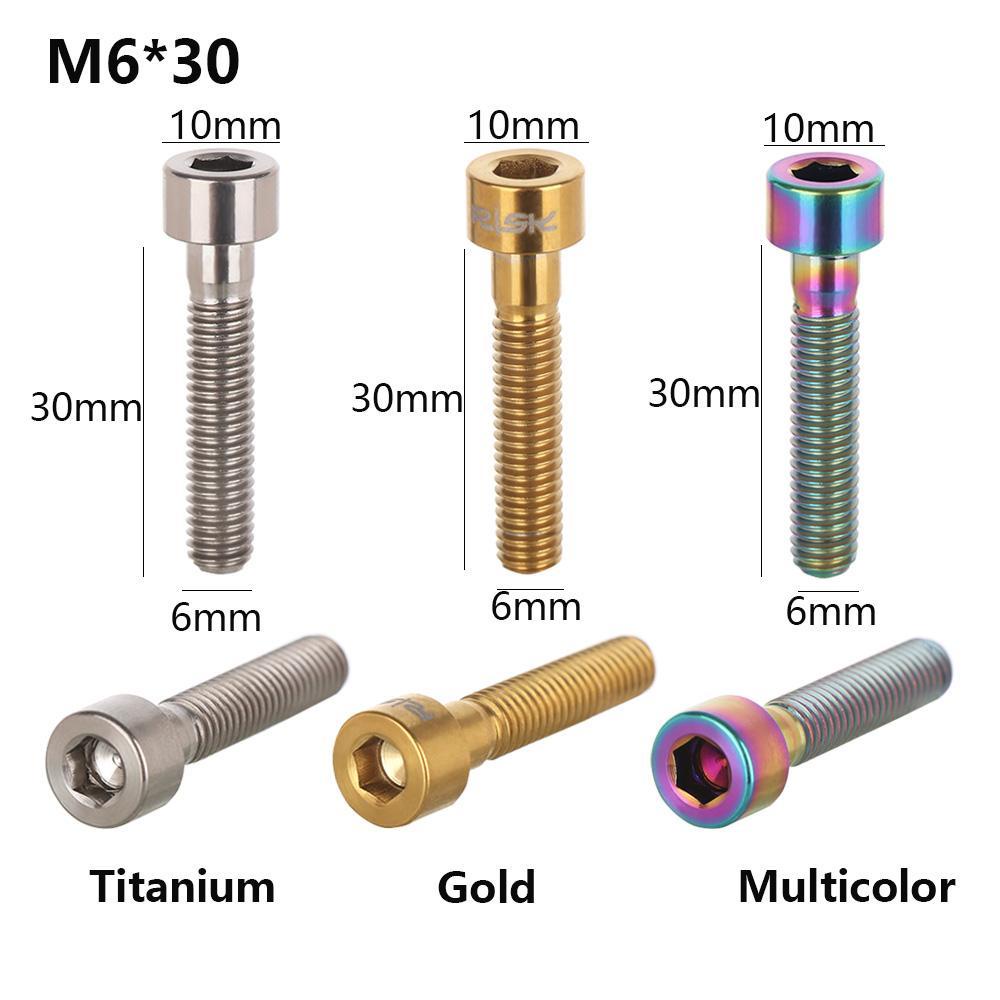 1 Ốc Vít Titan M6 Chất Lượng Cao Cho Xe Đạp MTB / BMX