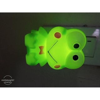 Đèn ngủ Led hình ếch xanh dễ thương