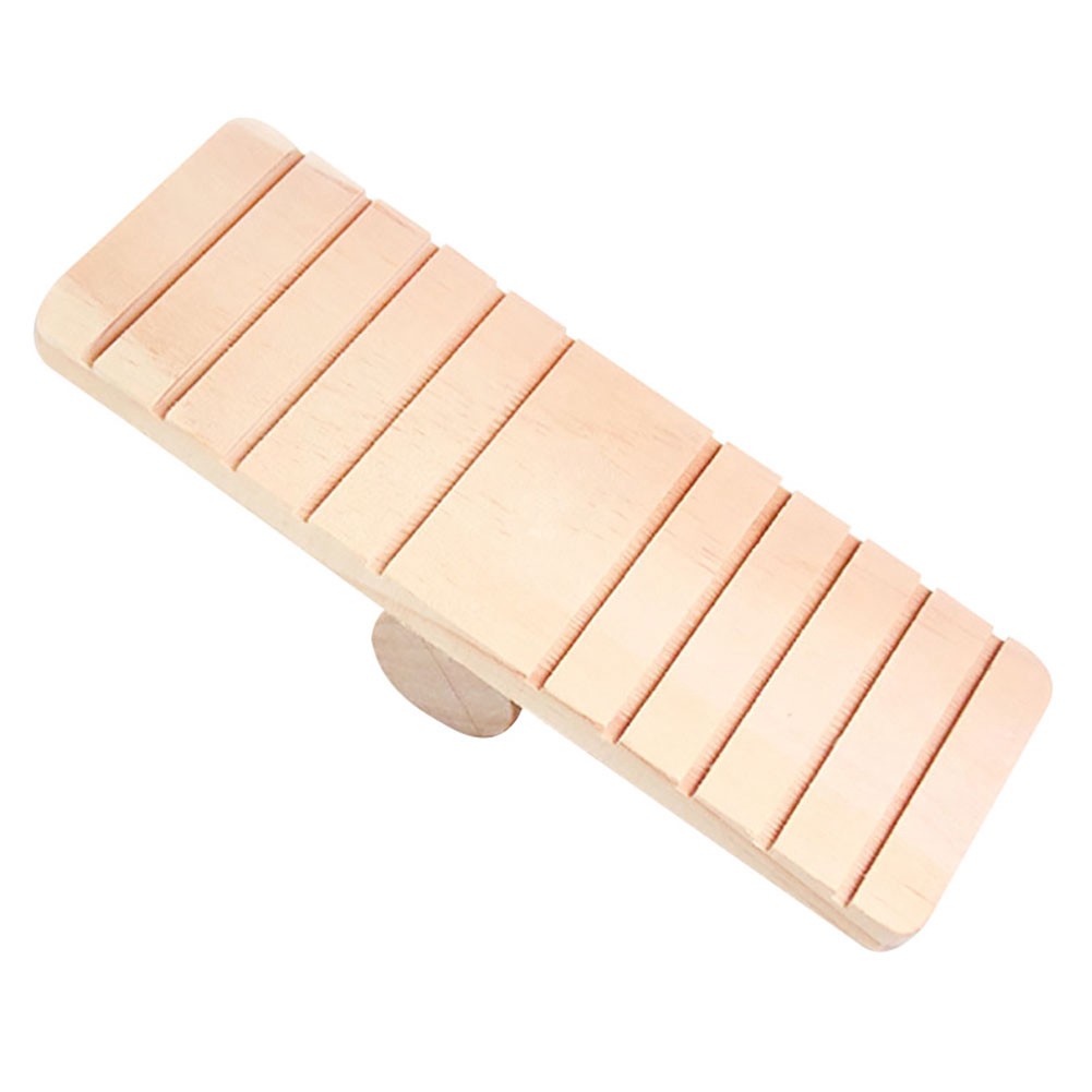 Tấm Ván Trượt Bằng Gỗ Chống Trượt Cho Chuột Hamster