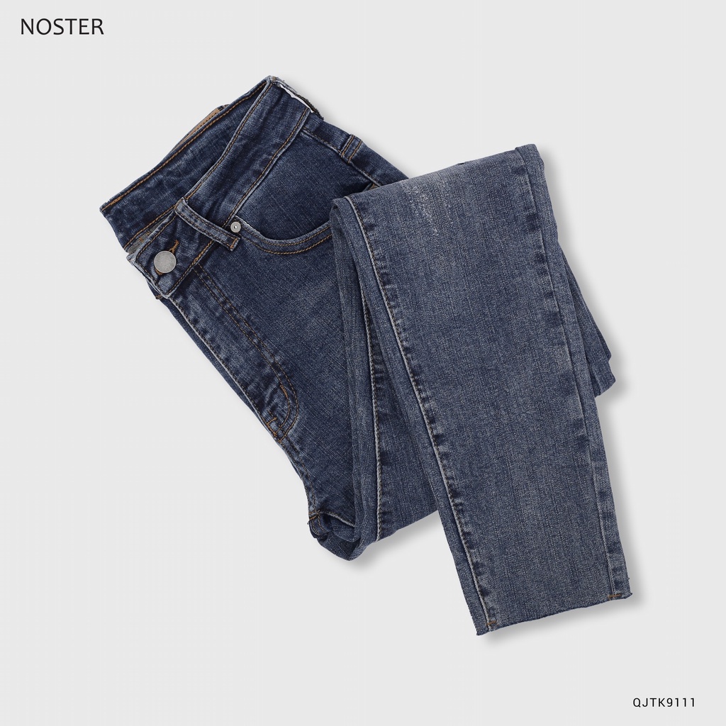 Quần Jean nam cắt gấu, chất Jean dầy dặn, phom dáng hàn đẹp - Thương hiệu NOSTER mã QJTK9111